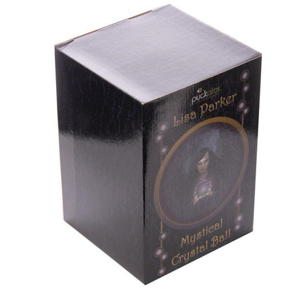 Decorative Mystical 14cm Crystal Ball with Stand - DuvetDay.co.uk