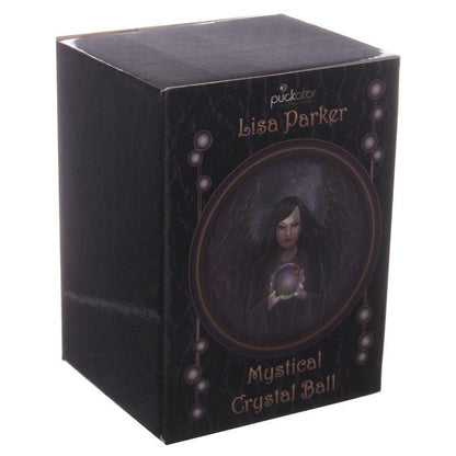 Decorative Mystical 7.5cm Crystal Ball with Stand - DuvetDay.co.uk