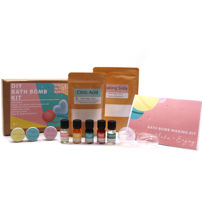 DIY Bath Bomb Kit - Rose & Bubblegum - DuvetDay.co.uk