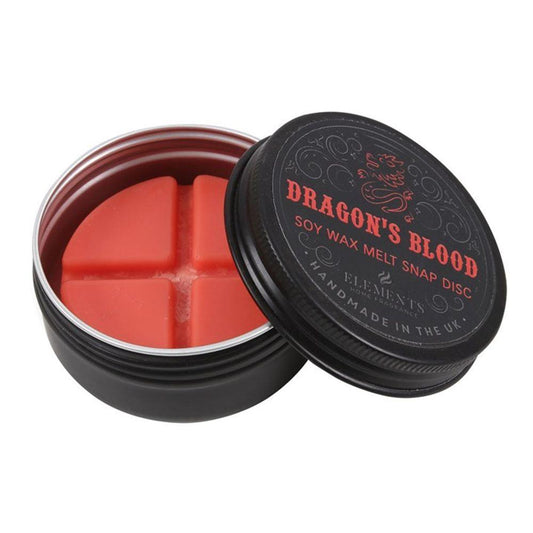 Dragon's Blood Soy Wax Snap Disc - DuvetDay.co.uk