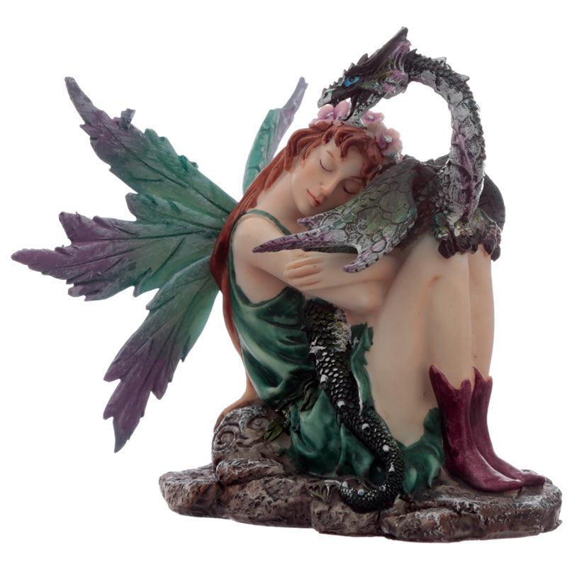 Dragon Whispers Spirit of the Forest Fairy Figurine - DuvetDay.co.uk