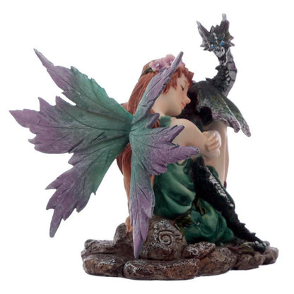 Dragon Whispers Spirit of the Forest Fairy Figurine - DuvetDay.co.uk