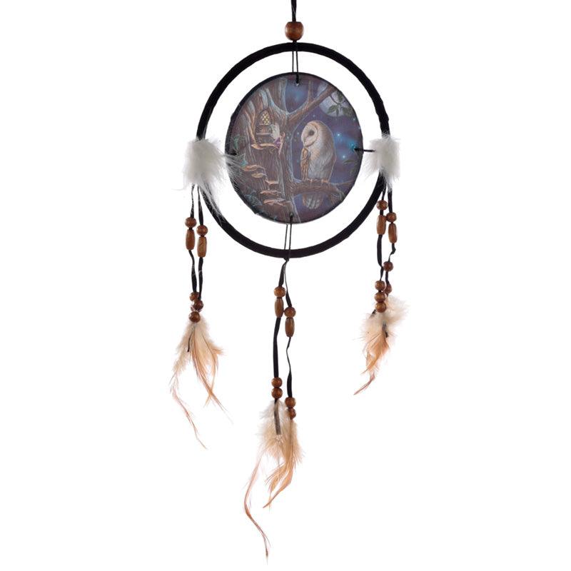 Dreamcatcher (Small) - Lisa Parker Fairy Tales Owl & Fairy - DuvetDay.co.uk