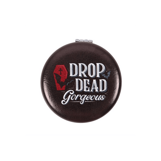 Drop Dead Gorgeous Compact Mirror - DuvetDay.co.uk