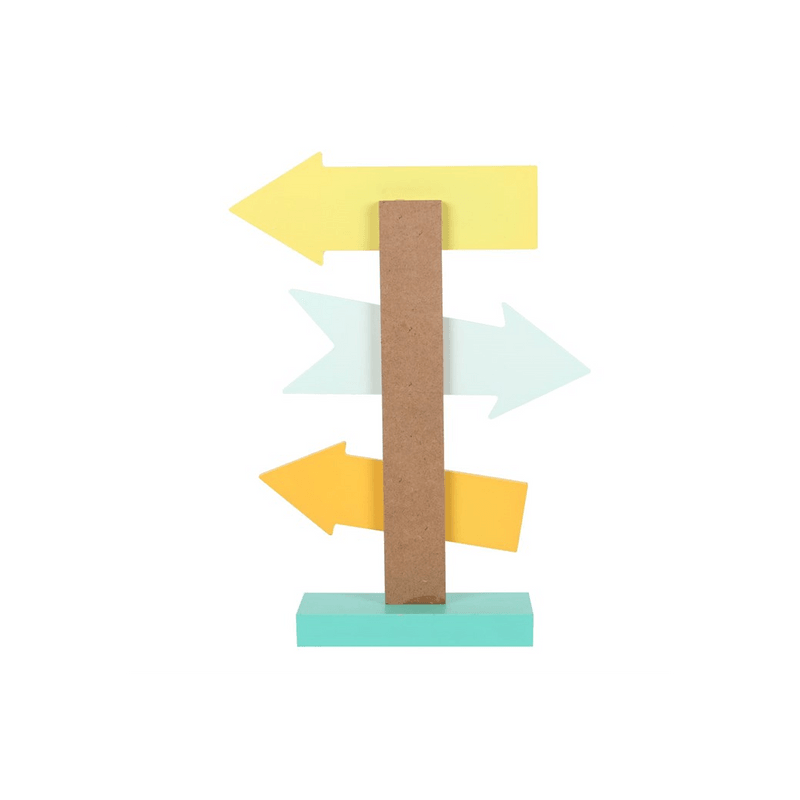 Easter Directional Arrow Standing Sign - DuvetDay.co.uk