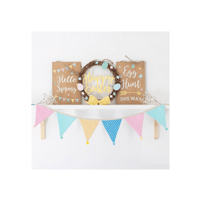 Easter Egg Hunt Hanging Sign - DuvetDay.co.uk