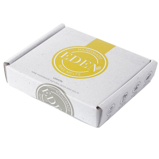 Eden Handmade Soya Wax Melt Set of 9 - Lemon - DuvetDay.co.uk