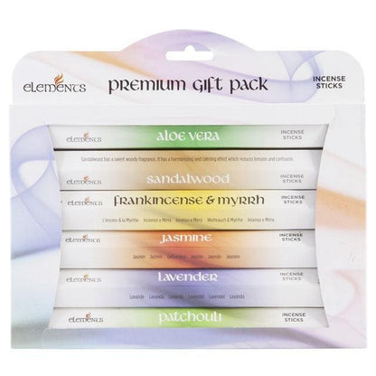 Elements Premium Fragrances Incense Gift Pack - DuvetDay.co.uk