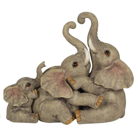 Elephant Family Ornament - DuvetDay.co.uk
