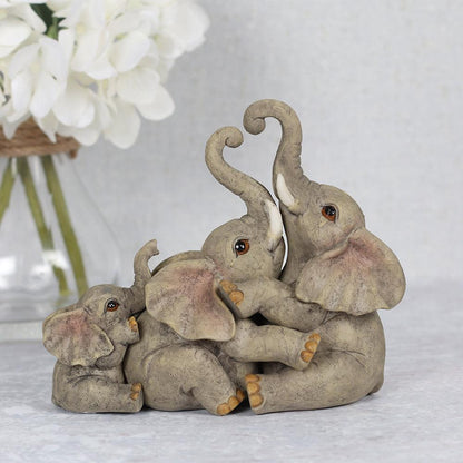 Elephant Family Ornament - DuvetDay.co.uk