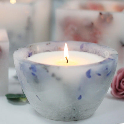Enchanted Candle - Large Bowl - Lavender - DuvetDay.co.uk