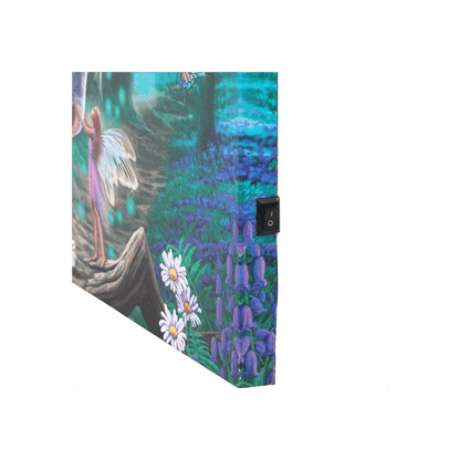 Fairy Whispers Light Up Canvas Plaque by Lisa Parker - DuvetDay.co.uk