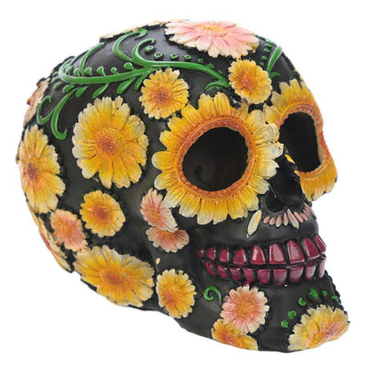 Fantasy Day of the Dead Daisy Skull - DuvetDay.co.uk