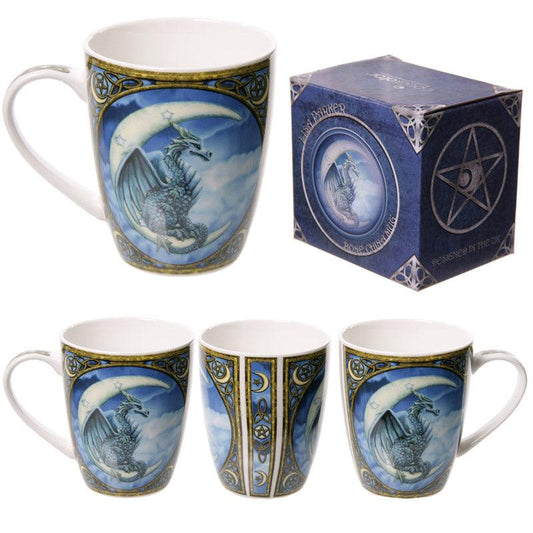 Fantasy Dragon Design Porcelain Mug - DuvetDay.co.uk