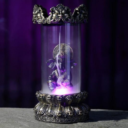 Fantasy LED Backflow Incense Burner - Ganesh - DuvetDay.co.uk