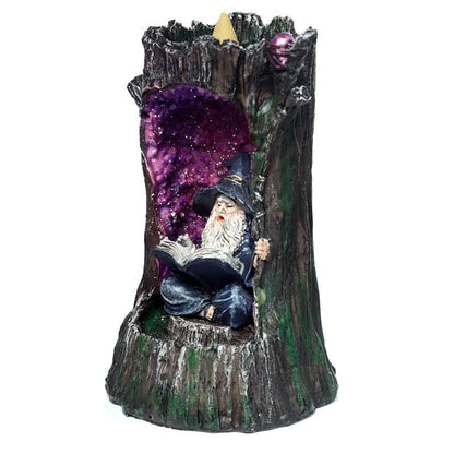 Fantasy LED Backflow Incense Burner - Wizards Crystal Cave - DuvetDay.co.uk
