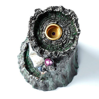 Fantasy LED Backflow Incense Burner - Wizards Crystal Cave - DuvetDay.co.uk
