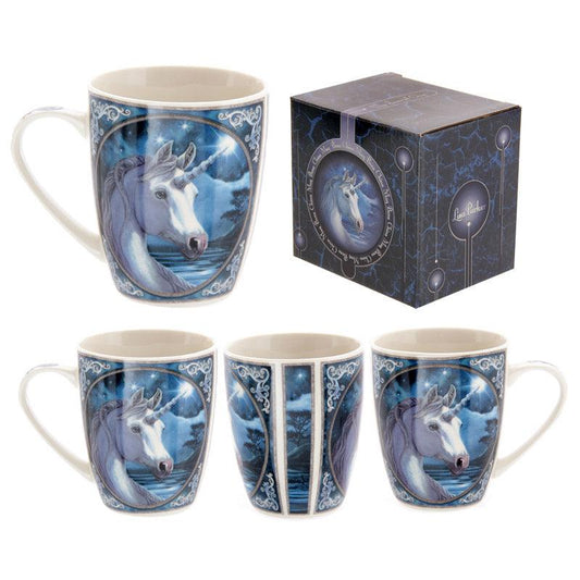 Fantasy Unicorn Design Porcelain Mug - DuvetDay.co.uk