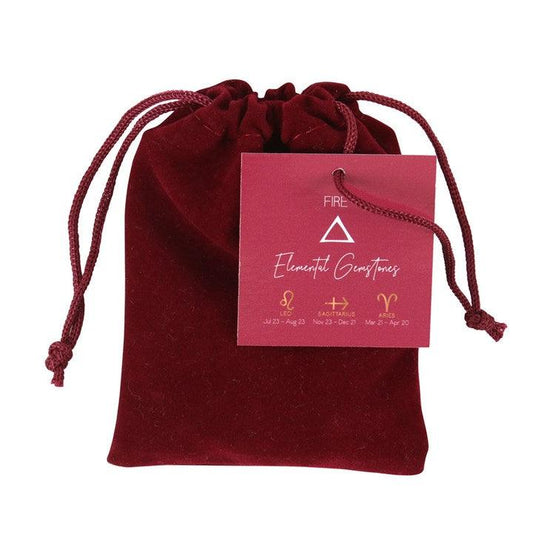 Fire Element Tumble Gemstone Set - DuvetDay.co.uk