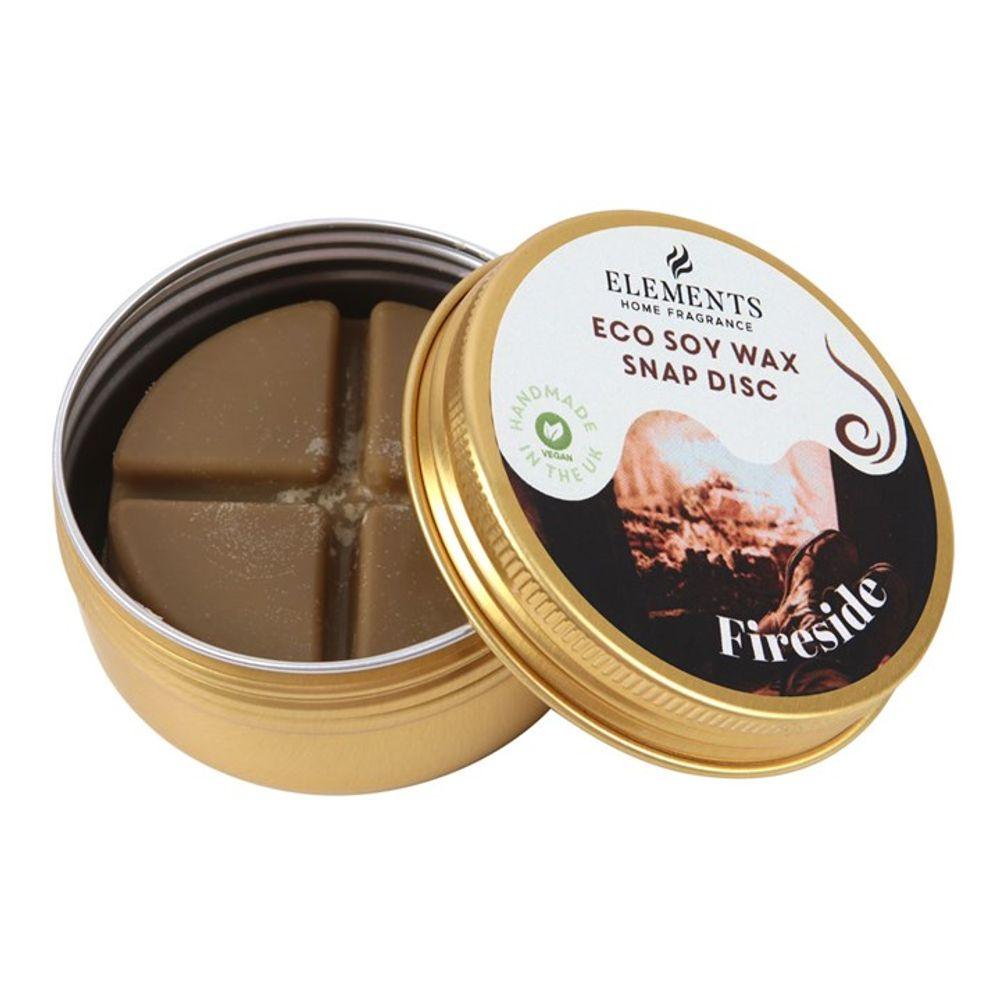 Fireside Soy Wax Snap Disc - DuvetDay.co.uk