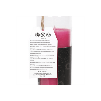 Floral 'Friendship' Spell Tube Candle - DuvetDay.co.uk