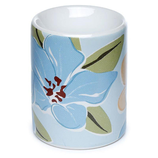 Florens Rhododendron Printed Ceramic Oil Burner - DuvetDay.co.uk