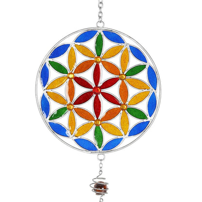 Flower of Life Windchime - DuvetDay.co.uk