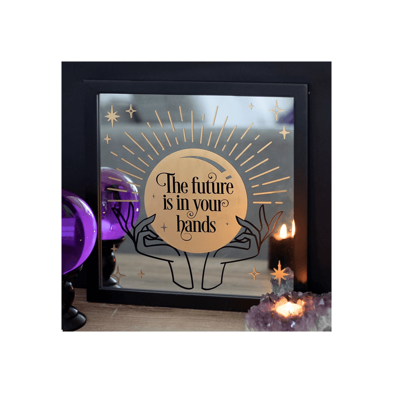 Fortune Teller Mirrored Wall Hanging - DuvetDay.co.uk