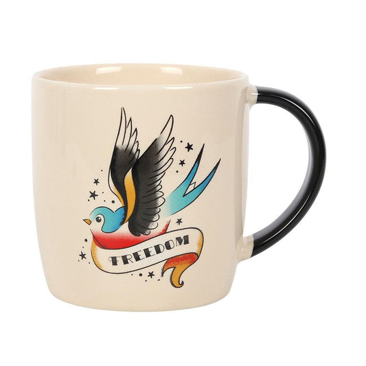 Freedom Tattoo Sparrow Mug