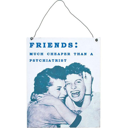Friends Metal Sign - DuvetDay.co.uk