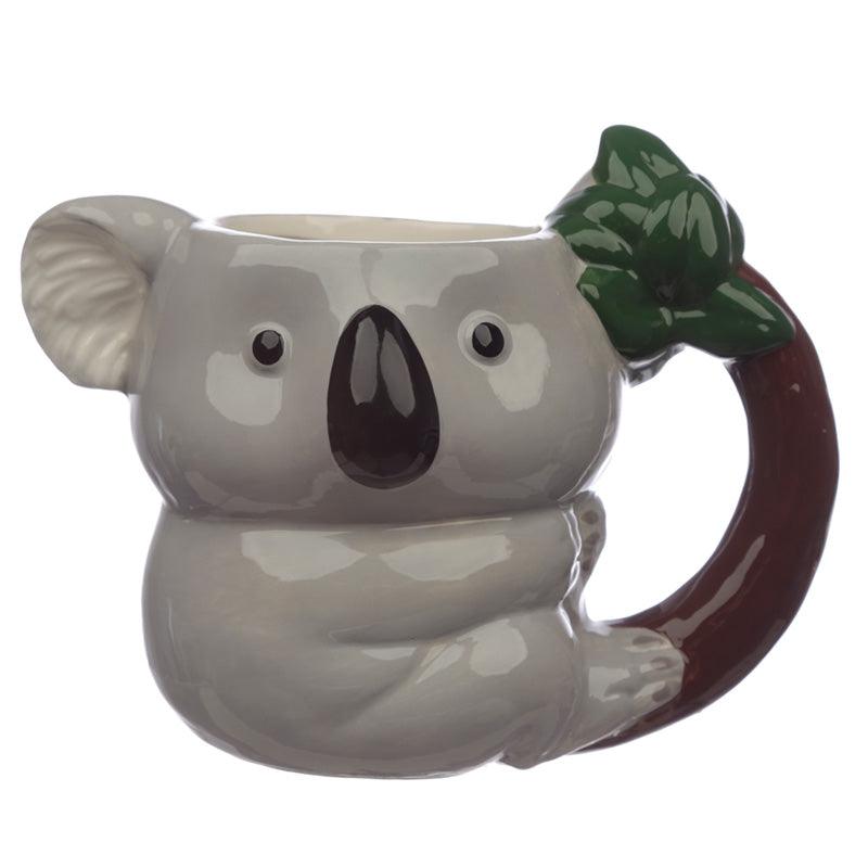 Fun Ceramic Koala Shaped Mug - DuvetDay.co.uk