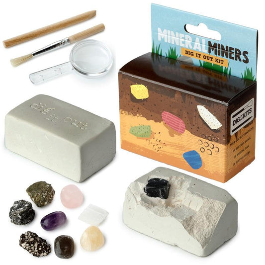 Fun Excavation Dig it Out Kit - Rocks, Minerals & Gems - DuvetDay.co.uk