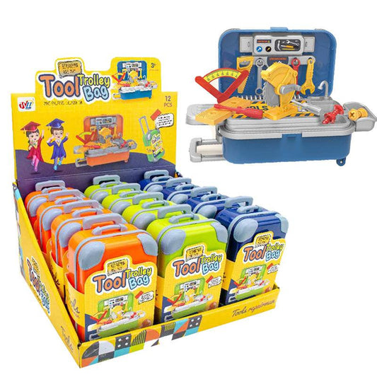 Fun Kids DIY Repairman Tool Bag with Accessories - DuvetDay.co.uk