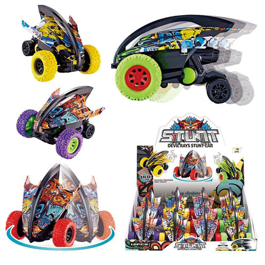 Fun Kids Graffiti Stunt Car Action Toys - DuvetDay.co.uk