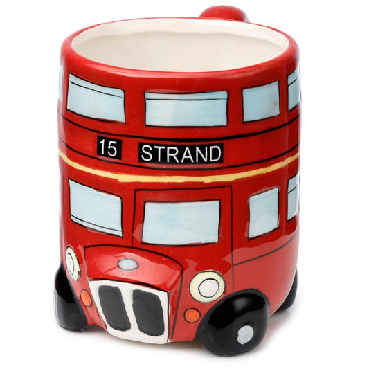 Fun Novelty Routemaster Red Bus Mug - DuvetDay.co.uk