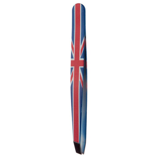 Fun Novelty Union Flag Metal Tweezers - DuvetDay.co.uk