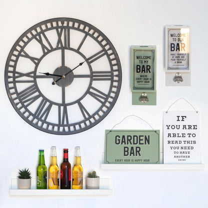 Garden Bar Hanging Sign - DuvetDay.co.uk