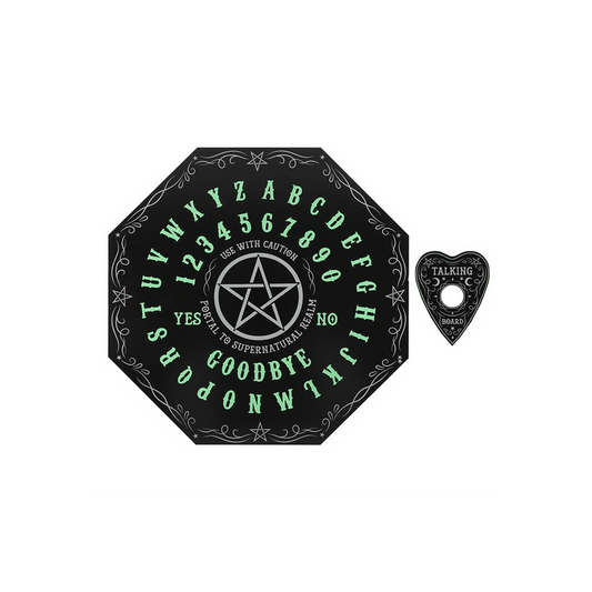 Glow in the Dark Octagon Spirit Board - DuvetDay.co.uk