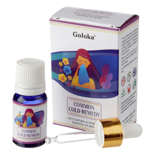Goloka Blends Essential Oil 10ml - Cold Remedy - DuvetDay.co.uk