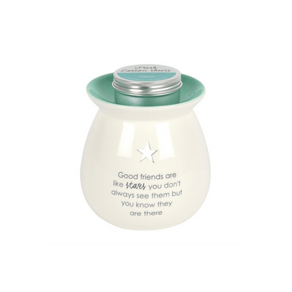 Good Friends Wax Melt Burner Gift Set - DuvetDay.co.uk