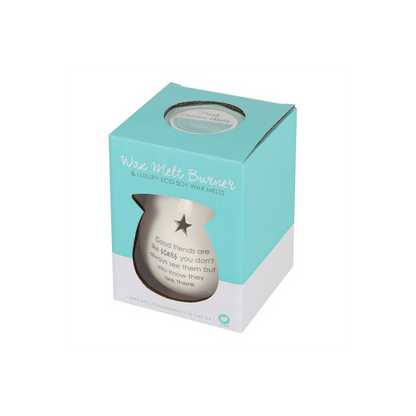 Good Friends Wax Melt Burner Gift Set - DuvetDay.co.uk
