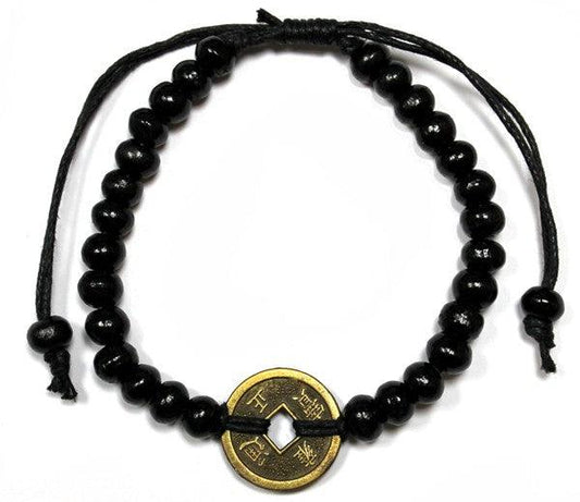Good Luck Feng-Shui Bracelets - Black - DuvetDay.co.uk