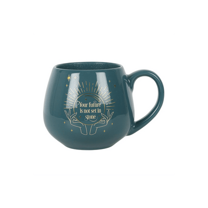 Green Fortune Teller Colour Changing Mug - DuvetDay.co.uk