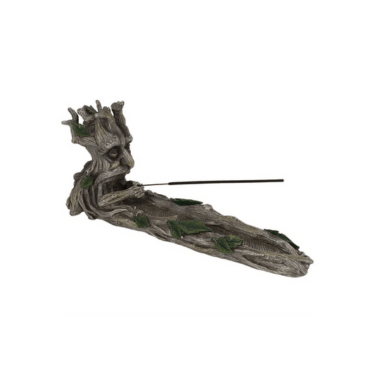 Green Man Incense Stick Holder - DuvetDay.co.uk