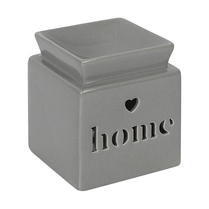 Grey Home Cut Out Oil Burner - DuvetDay.co.uk