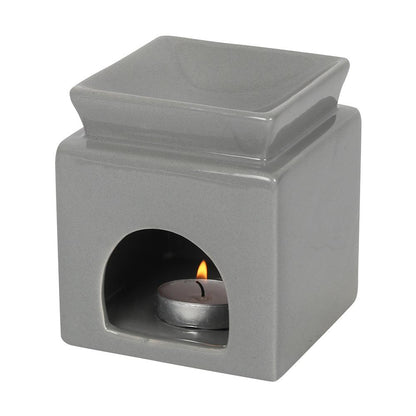 Grey Love Cut Out Oil Burner - DuvetDay.co.uk