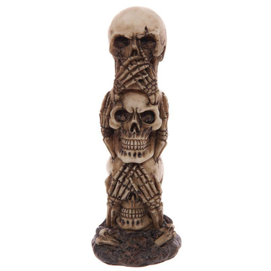 Gruesome Skull Totem Ornament