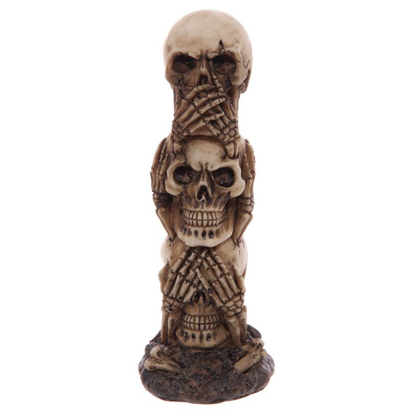 Gruesome Skull Totem Ornament - DuvetDay.co.uk
