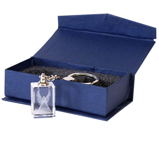 Guardian Angel Keyring In Box - DuvetDay.co.uk
