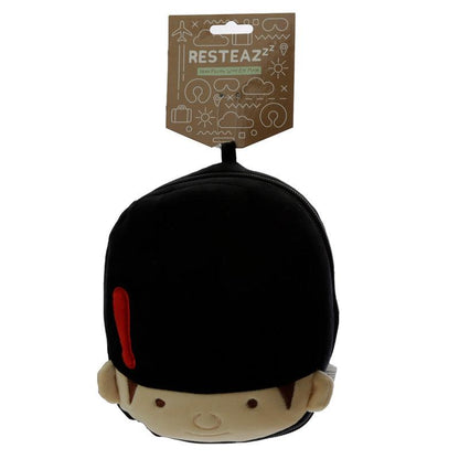 Guardsman Relaxeazzz Plush Round Travel Pillow & Eye Mask Set - DuvetDay.co.uk